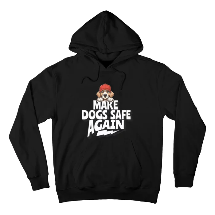 Trump Harris Debate Make Dogs Safe Again Hoodie