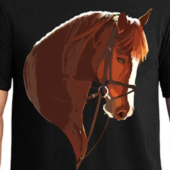 Tremendous Horse Design Horses Tee Pajama Set