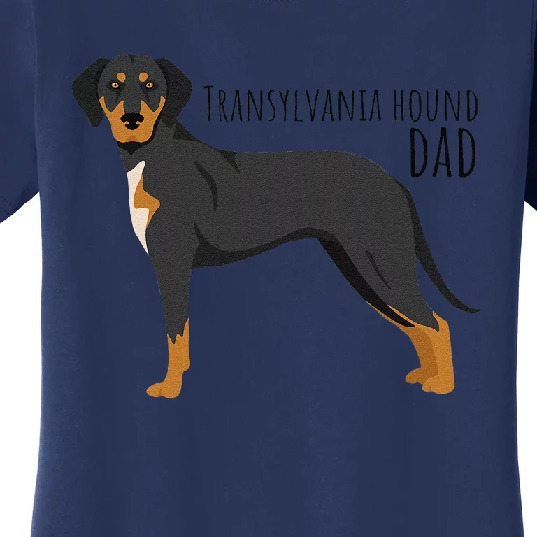 Transylvania Hound Dog Dad For Dog Lover Clothing Women's T-Shirt