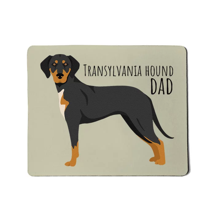 Transylvania Hound Dog Dad For Dog Lover Clothing Mousepad