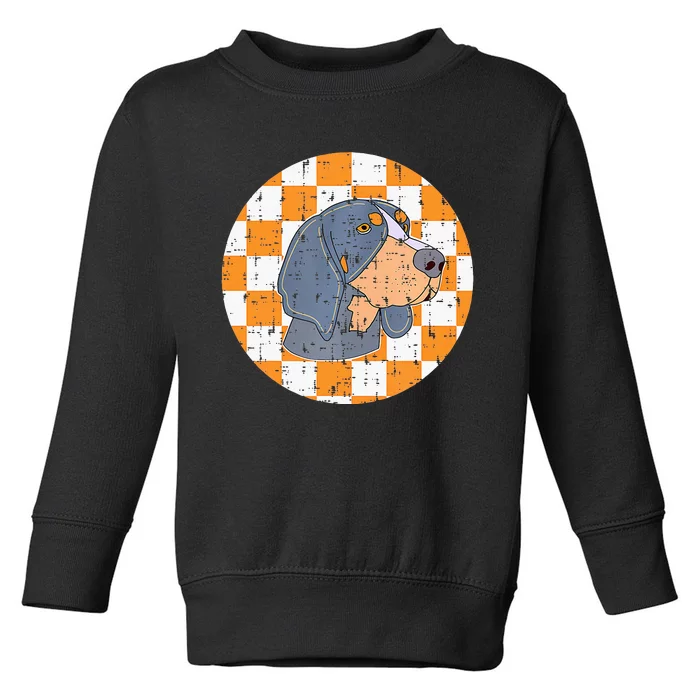 Tennessee Hound Dog Costume Tn Design Throwback Knoxville Toddler Sweatshirt