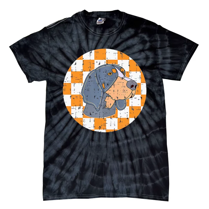 Tennessee Hound Dog Costume Tn Design Throwback Knoxville Tie-Dye T-Shirt