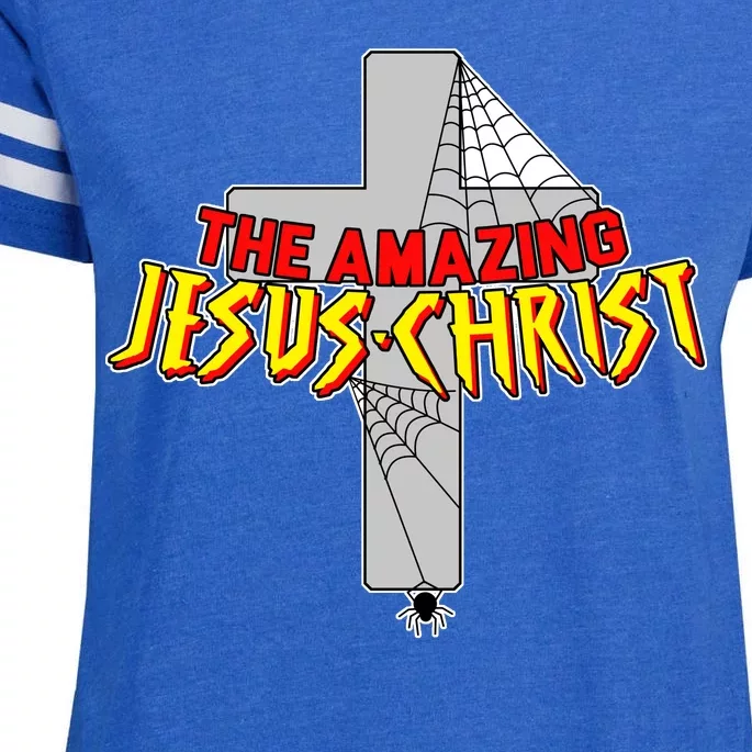 The Amazing Jesus-Christ Enza Ladies Jersey Football T-Shirt