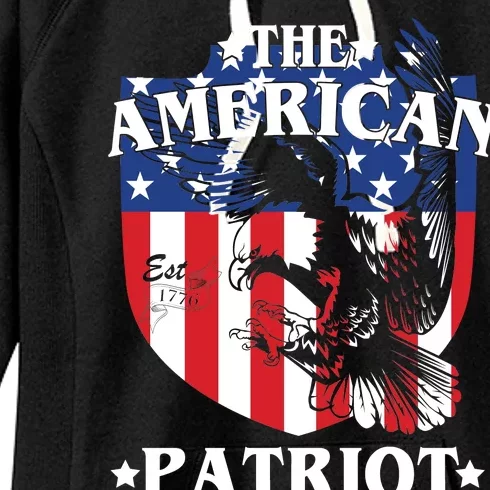 The American Patriot Est 1776 Women's Fleece Hoodie