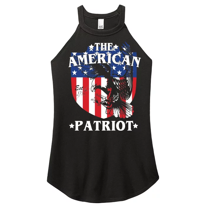 The American Patriot Est 1776 Women’s Perfect Tri Rocker Tank