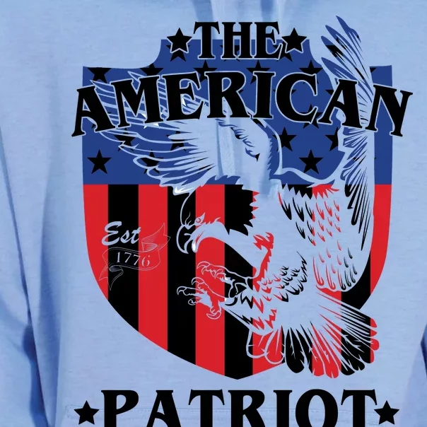 The American Patriot Est 1776 Unisex Surf Hoodie