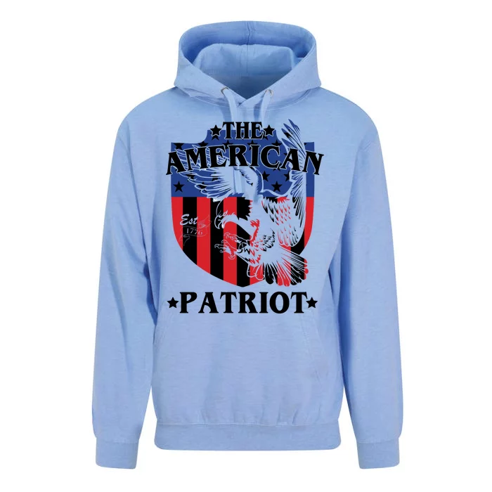 The American Patriot Est 1776 Unisex Surf Hoodie