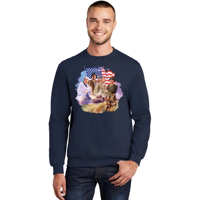 The Armed Forces Tall Sweatshirt