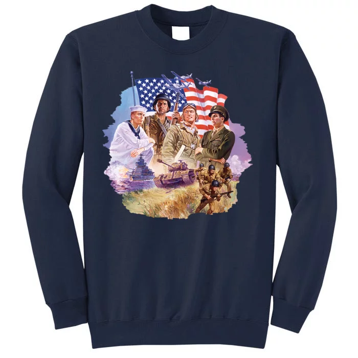 The Armed Forces Tall Sweatshirt