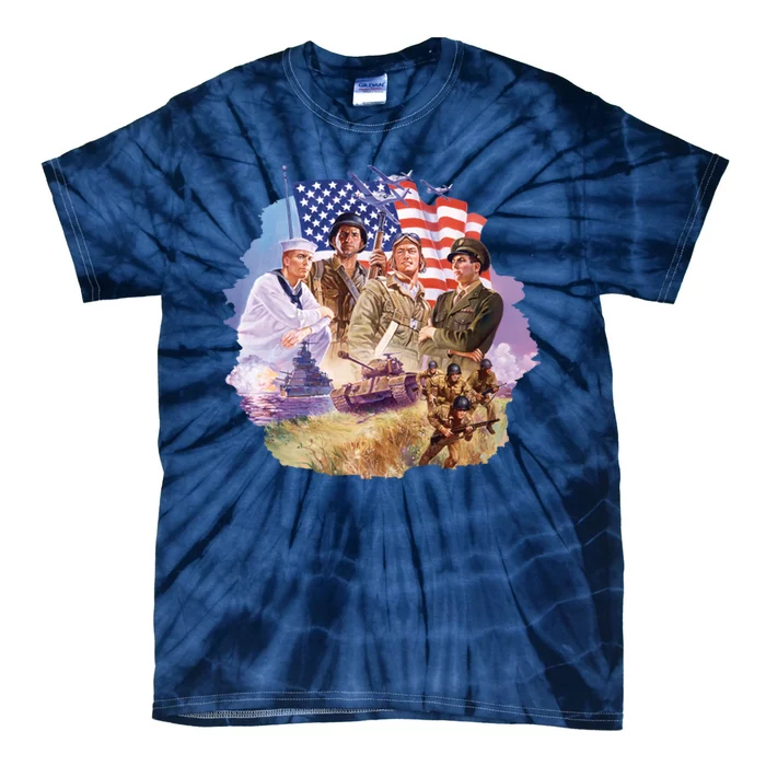 The Armed Forces Tie-Dye T-Shirt