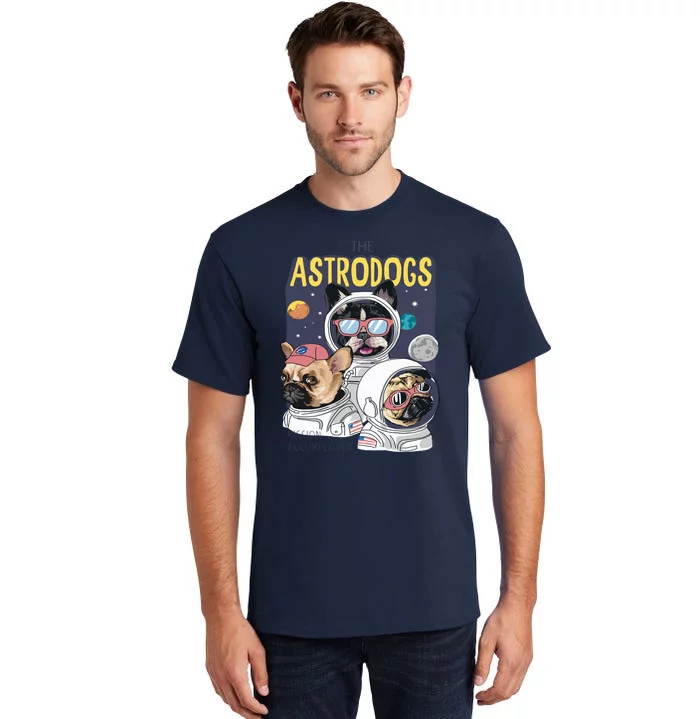 The Astrodogs Astronauts Dogs In Space Tall T-Shirt