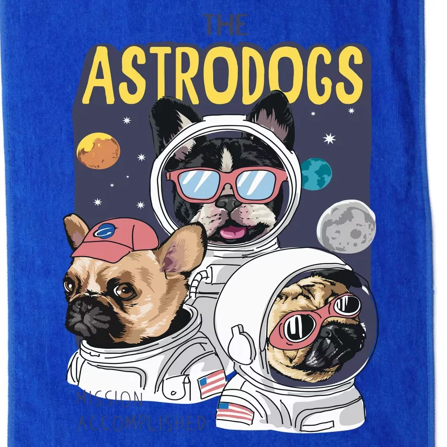 The Astrodogs Astronauts Dogs In Space Platinum Collection Golf Towel