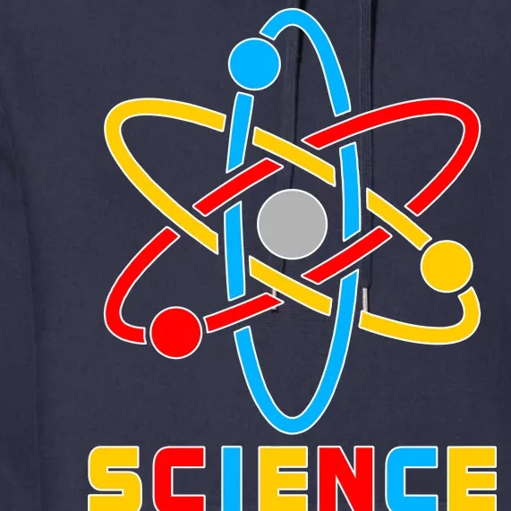 The Atom Science Logo Premium Hoodie