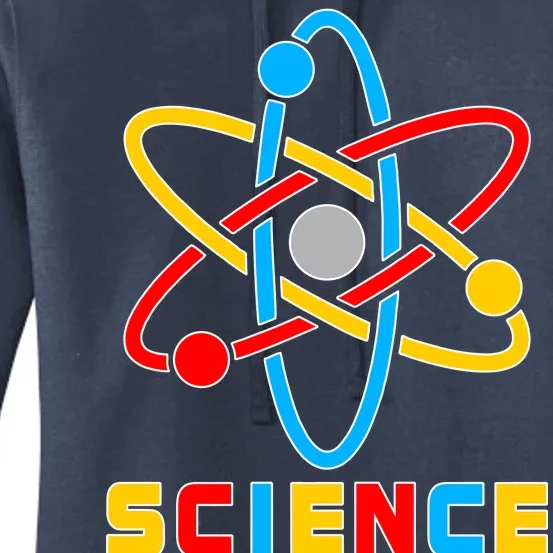 The Atom Science Logo Women's Pullover Hoodie