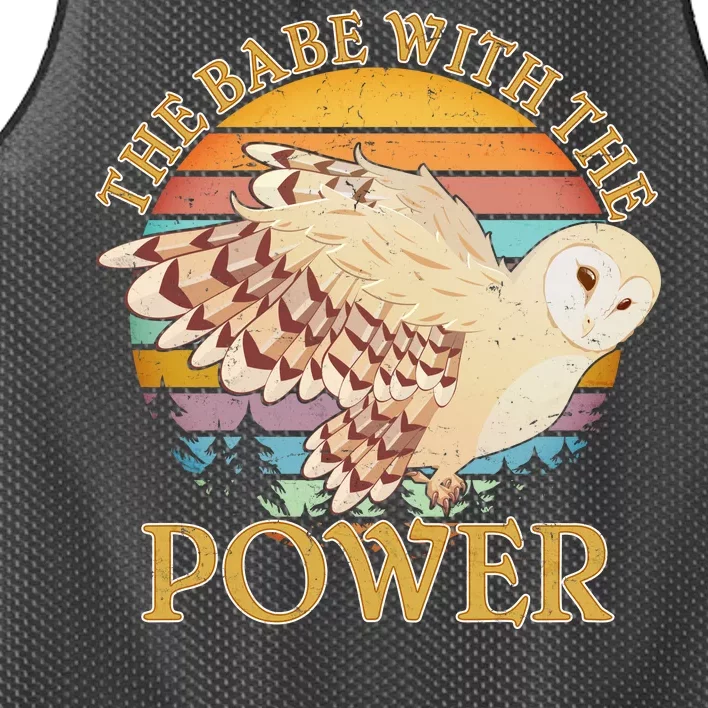 The Babe With The Power Mesh Reversible Basketball Jersey Tank