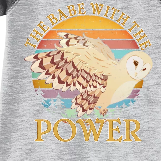 The Babe With The Power Infant Baby Jersey Bodysuit