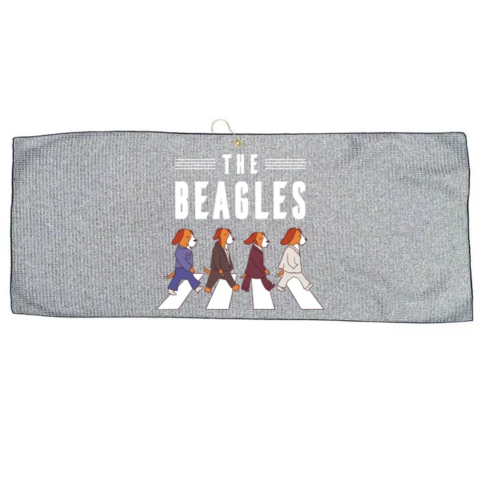 The Beagles Large Microfiber Waffle Golf Towel