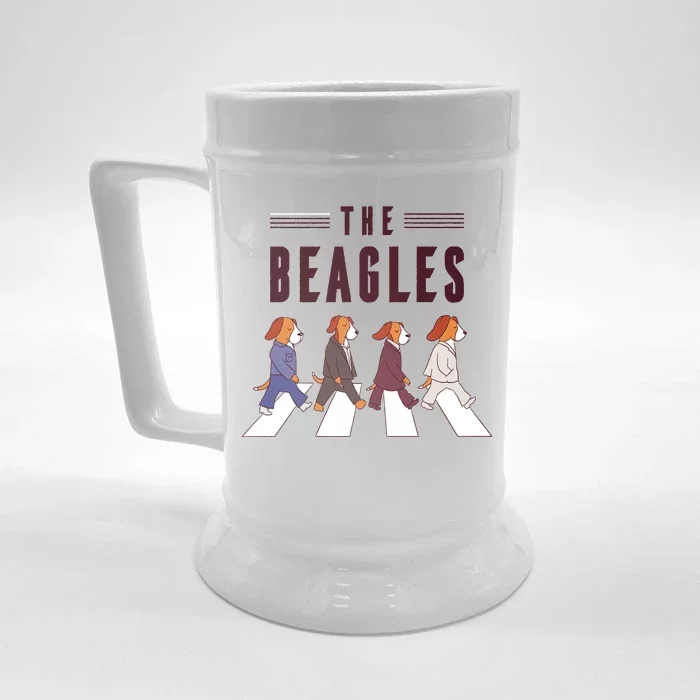 The Beagles Front & Back Beer Stein