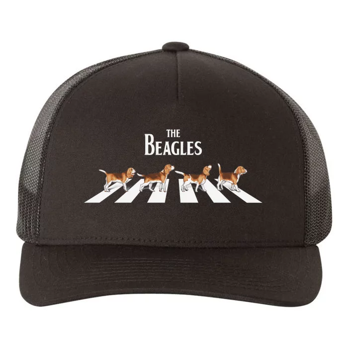 The Beagles Parody Logo Yupoong Adult 5-Panel Trucker Hat