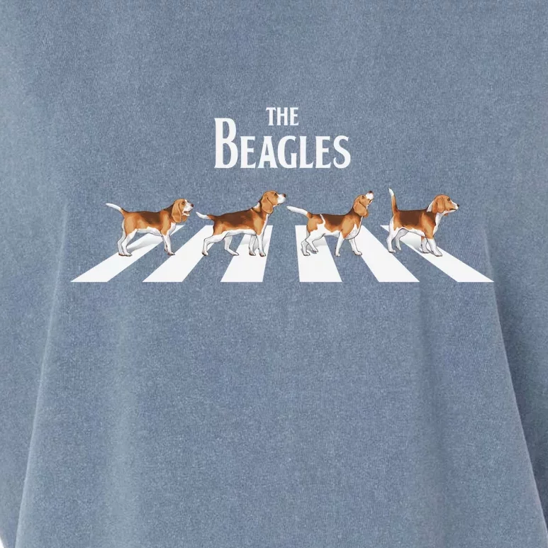 The Beagles Parody Logo Garment-Dyed Women's Muscle Tee