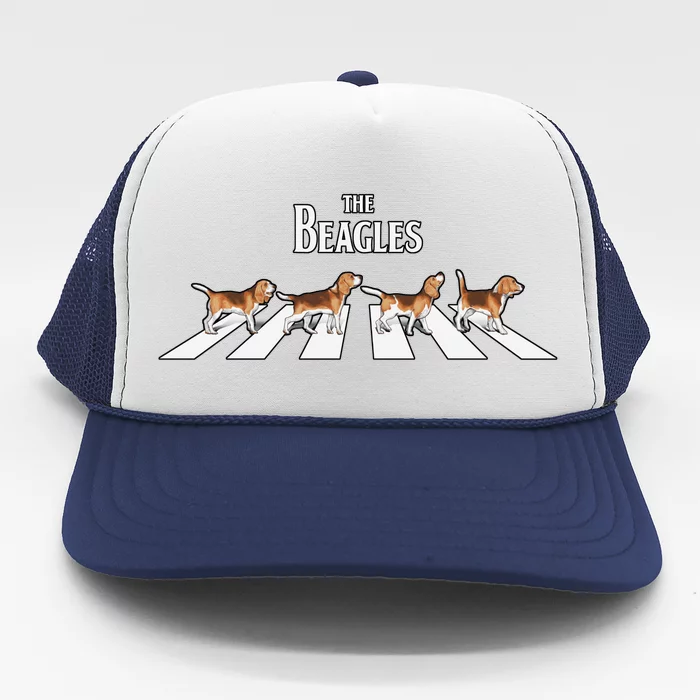 The Beagles Parody Logo Trucker Hat