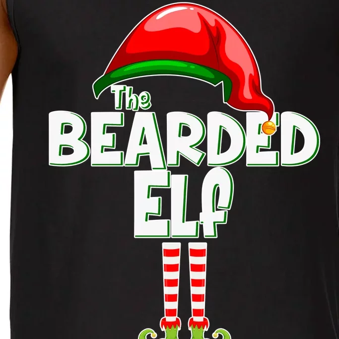 The Bearded Elf Funny Family Christmas Comfort Colors® Tank Top