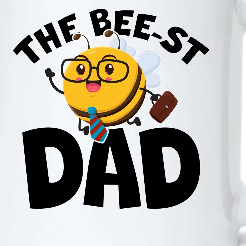 The Bee-st Dad Black Color Changing Mug