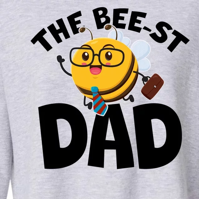 The Bee-st Dad Cropped Pullover Crew