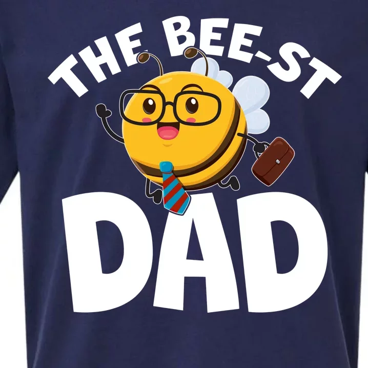 The Bee-st Dad Sueded Cloud Jersey T-Shirt