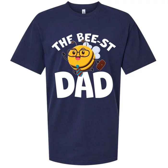 The Bee-st Dad Sueded Cloud Jersey T-Shirt