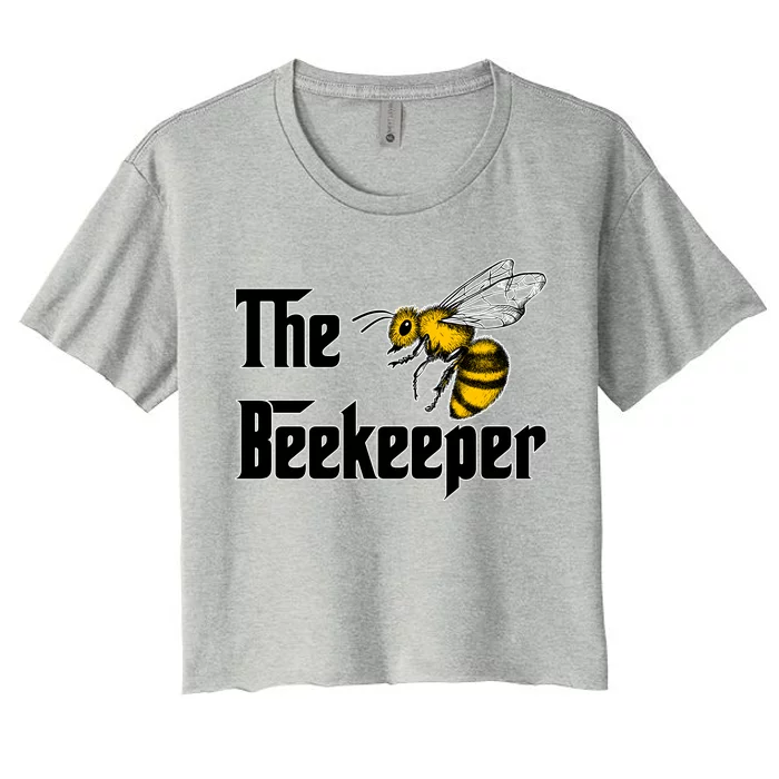 The Beekeeper Women's Crop Top Tee