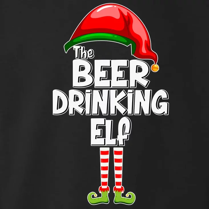 The Beer Drinking Elf Family Matching Christmas Toddler Hoodie