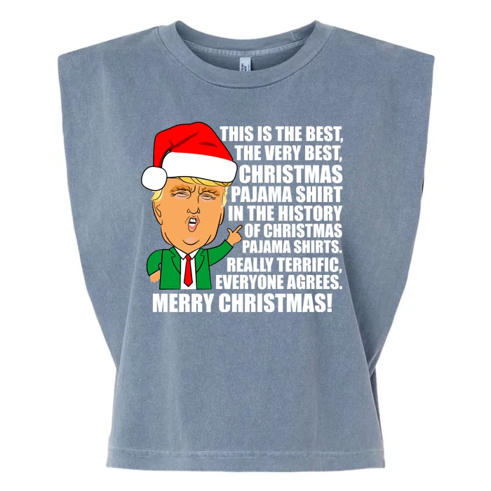 The Best Christmas Pajama Shirt Ever Everyone Agrees Donald Trump Garment-Dyed Women's Muscle Tee