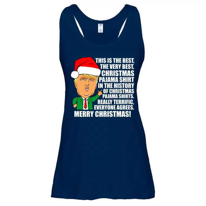 The Best Christmas Pajama Shirt Ever Everyone Agrees Donald Trump Ladies Essential Flowy Tank