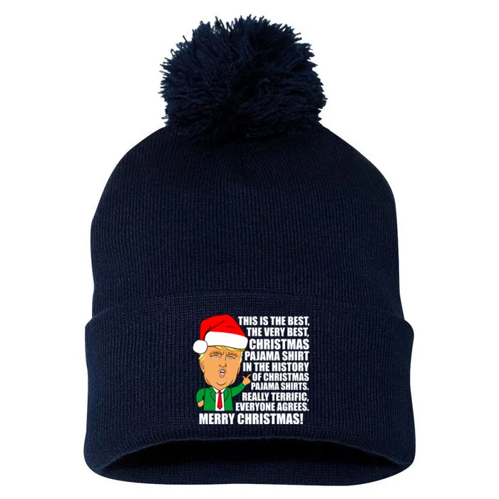 The Best Christmas Pajama Shirt Ever Everyone Agrees Donald Trump Pom Pom 12in Knit Beanie