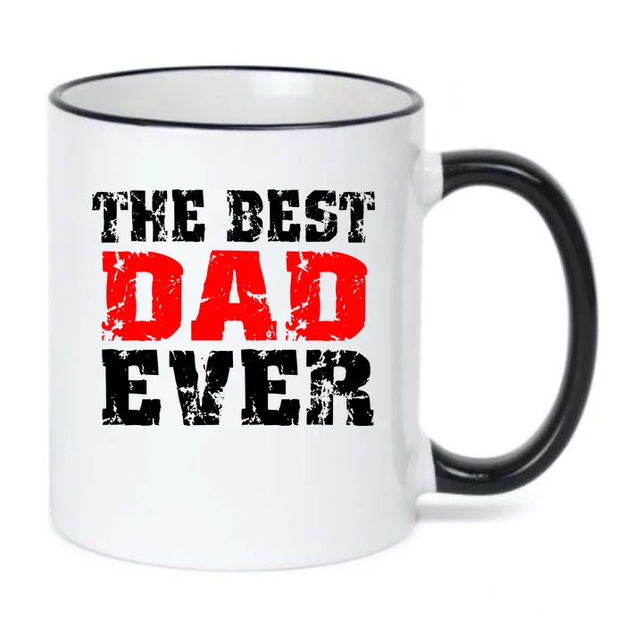 The Best Dad Ever Black Color Changing Mug