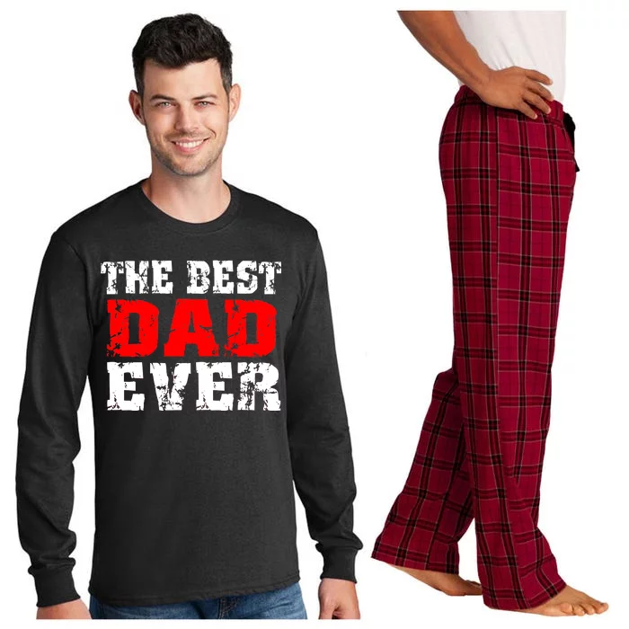 The Best Dad Ever Long Sleeve Pajama Set