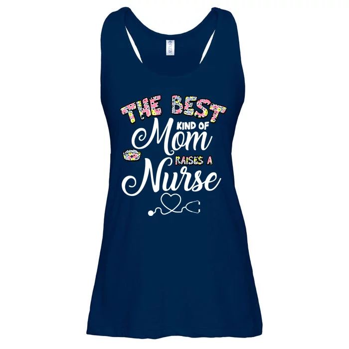 The Best Kind Of Mom Raises A Nurse Ladies Essential Flowy Tank