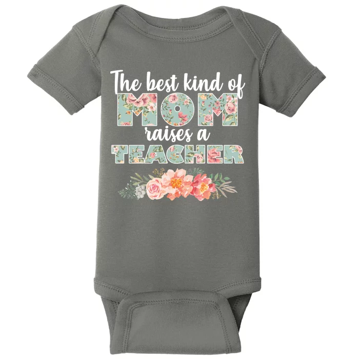 The Best Kind of Mom Raises a Teacher Baby Bodysuit