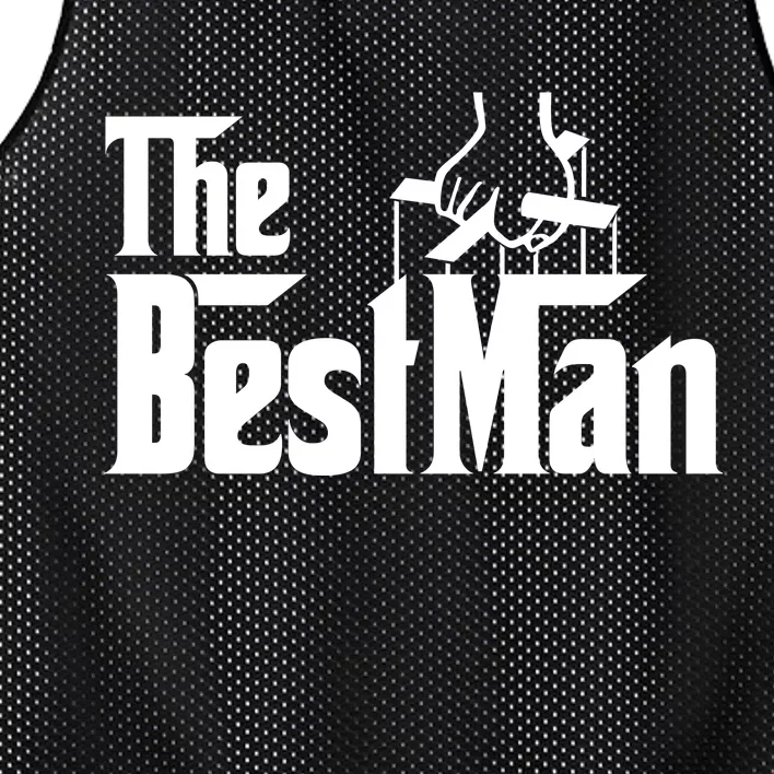 The Best Man Mesh Reversible Basketball Jersey Tank