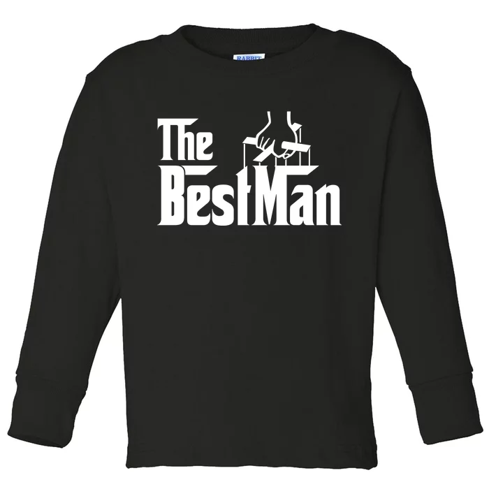 The Best Man Toddler Long Sleeve Shirt