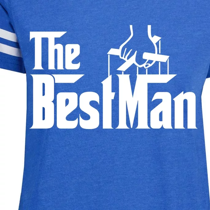 The Best Man Enza Ladies Jersey Football T-Shirt