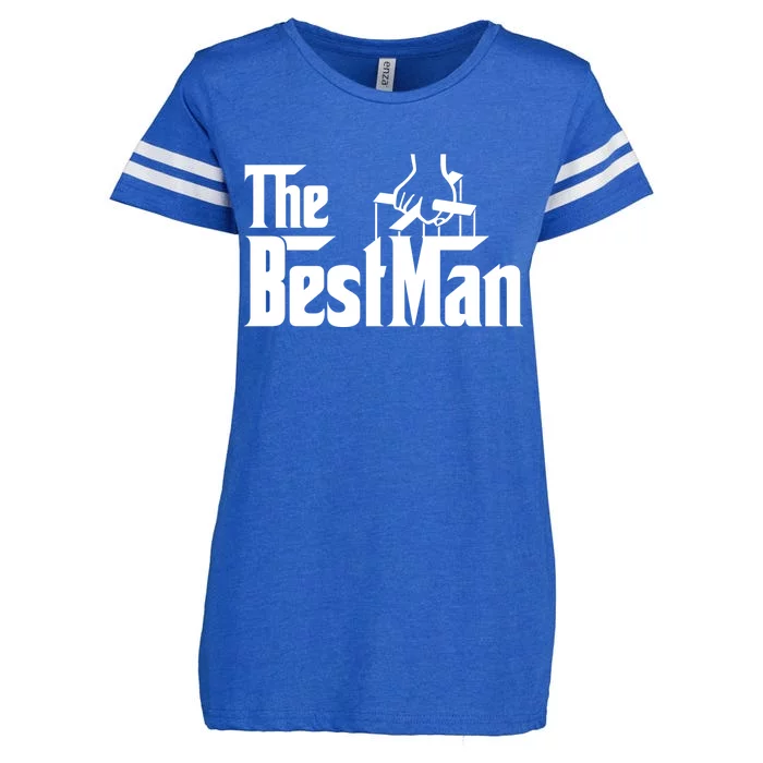 The Best Man Enza Ladies Jersey Football T-Shirt