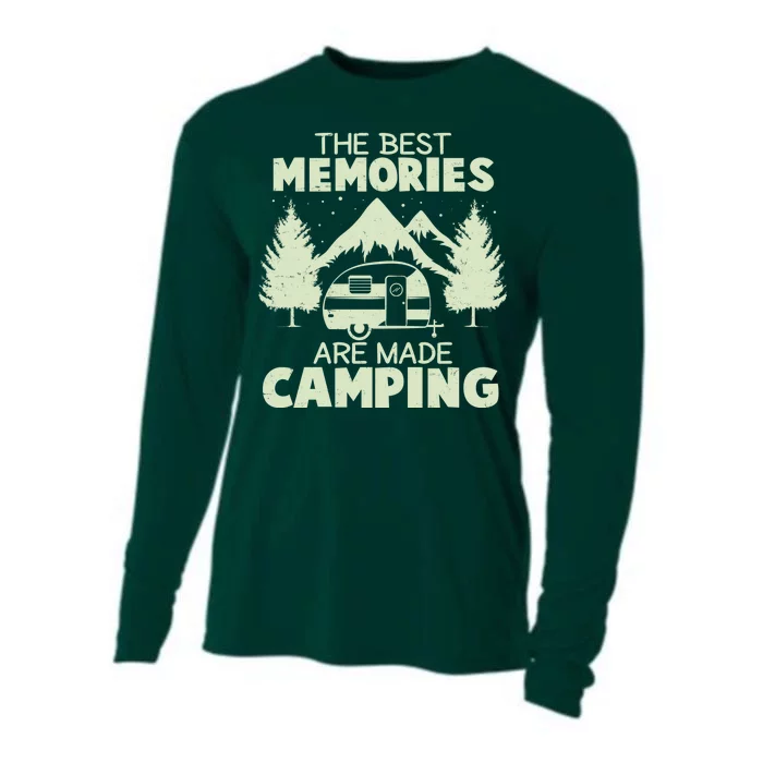 The Best Memories Are Made Camping Cooling Performance Long Sleeve Crew