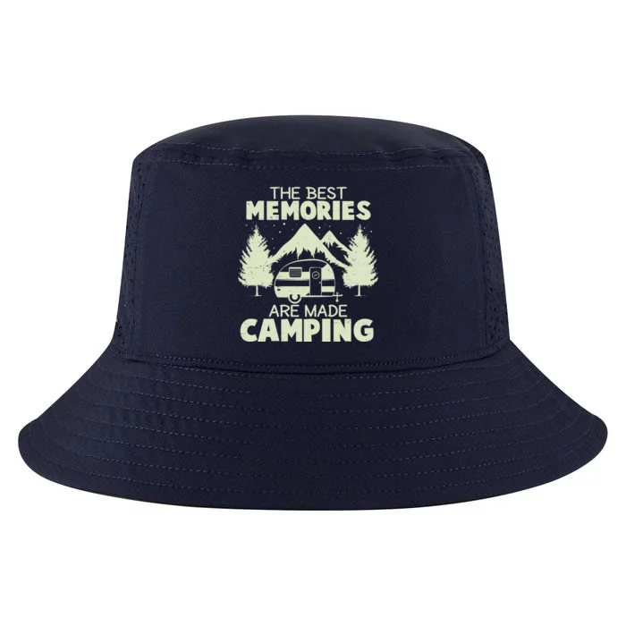 The Best Memories Are Made Camping Cool Comfort Performance Bucket Hat