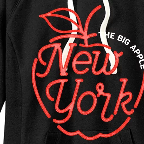 The Big Apple New York Women's Fleece Hoodie