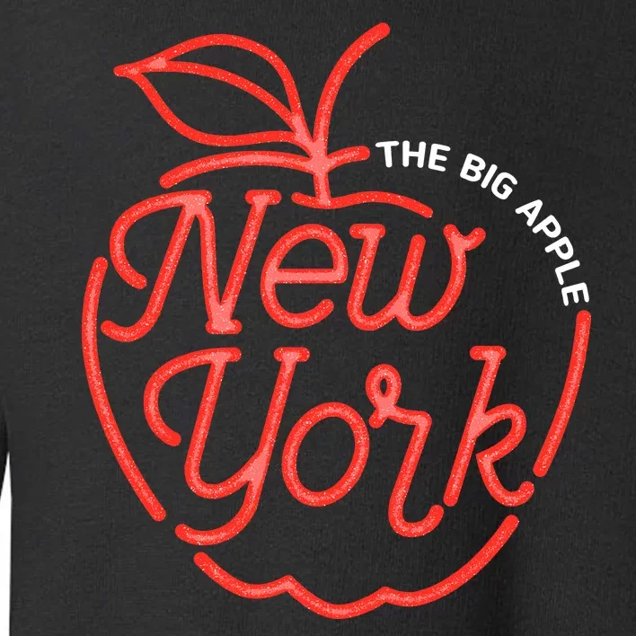 The Big Apple New York Toddler Sweatshirt