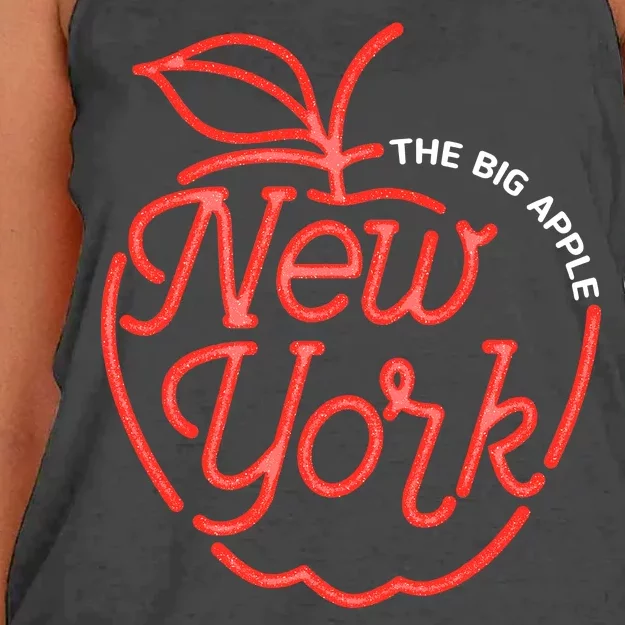 The Big Apple New York Women's Knotted Racerback Tank