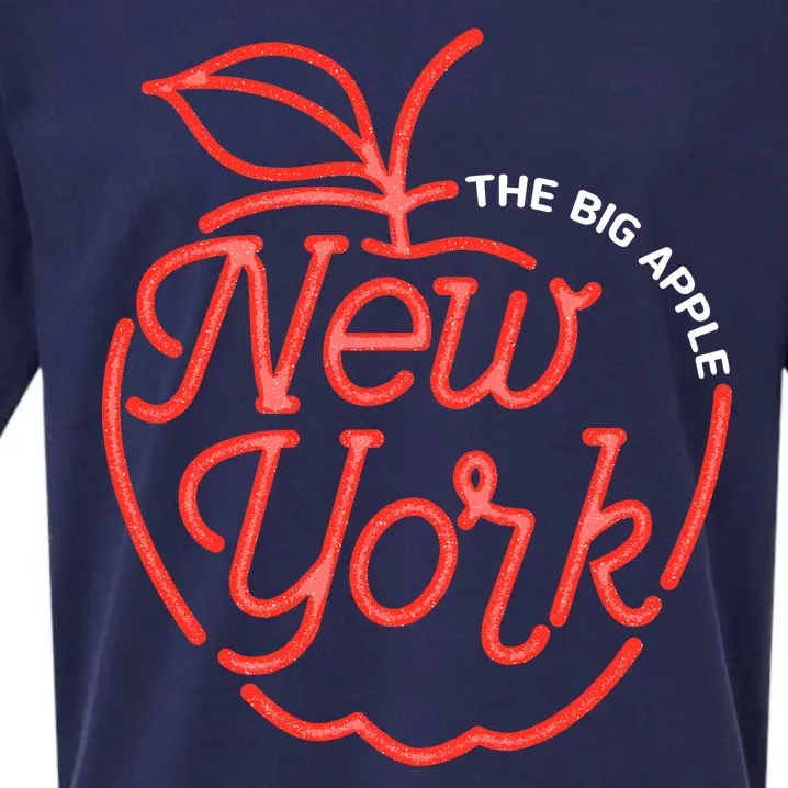 The Big Apple New York Sueded Cloud Jersey T-Shirt