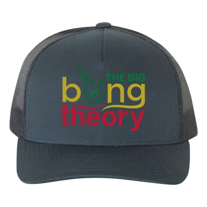 The Big Bong Theory Funny Yupoong Adult 5-Panel Trucker Hat